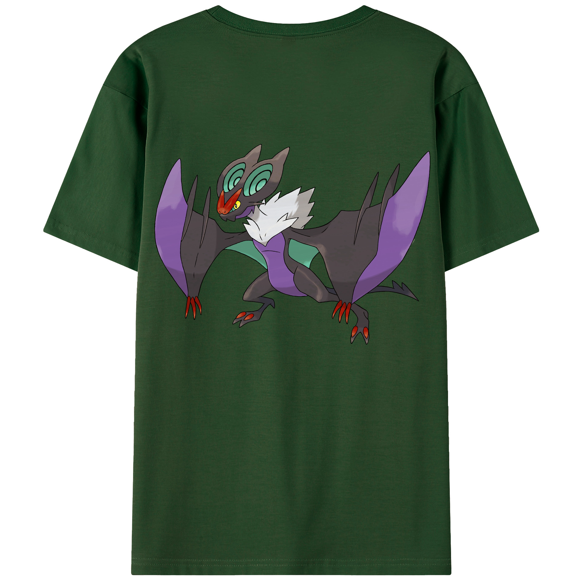 （画像用） ポケットモンスター Pokémon 綿100％半袖Tシャツ（背面プリント）